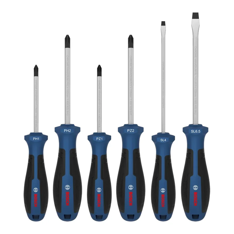 ชุด ไขควง 6 ชิ้น PH/PZ/SL BOSCH 6pc mixed screwdriver set ราคา ฿776