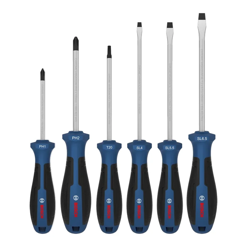 ชุด ไขควง 6 ชิ้น PH/TX/SL BOSCH 6pc mixed screwdriver set ราคา ฿760