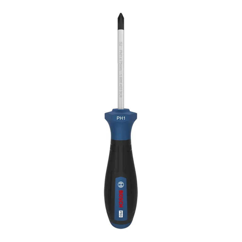 ไขควงด้ามเต็ม PH1 (75 มม.) BOSCH PH1 x 75 mm PRO Screwdriver ราคา ฿152