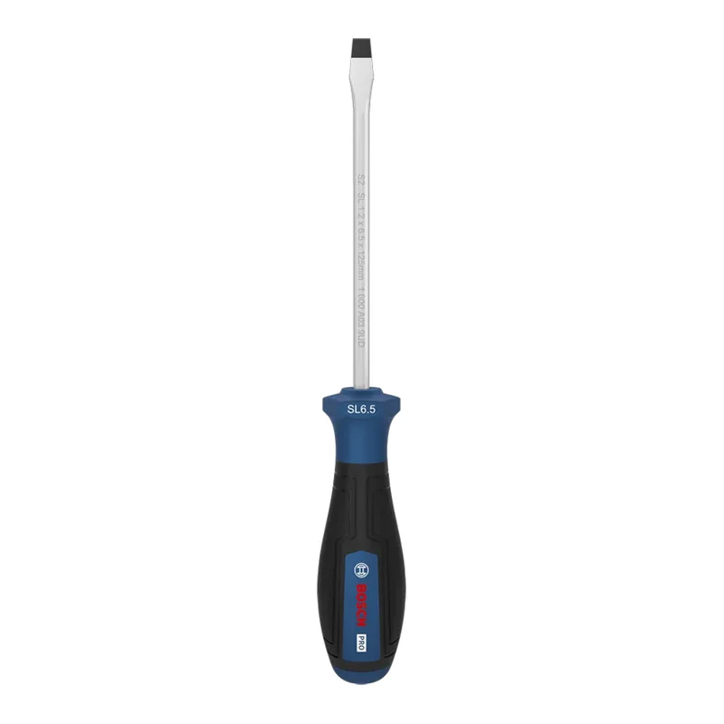 ไขควงด้ามเต็ม SL 1.2 x 6.5 (125 มม.) BOSCH SL 1.2 x 6.5 x 125 mm PRO Screwdriver ราคา ฿184