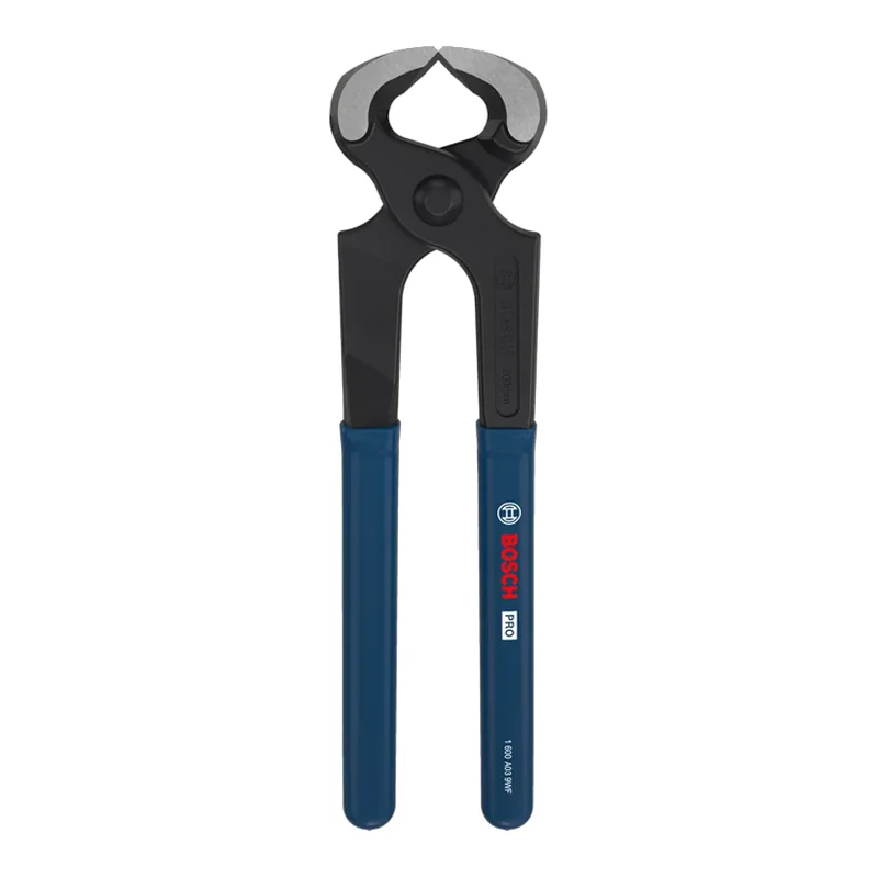 คีมปากนกแก้ว 200 มม. - ด้ามจับกันลื่น BOSCH Carpenters Pincers 200 mm Dipped Handles ราคา ฿424