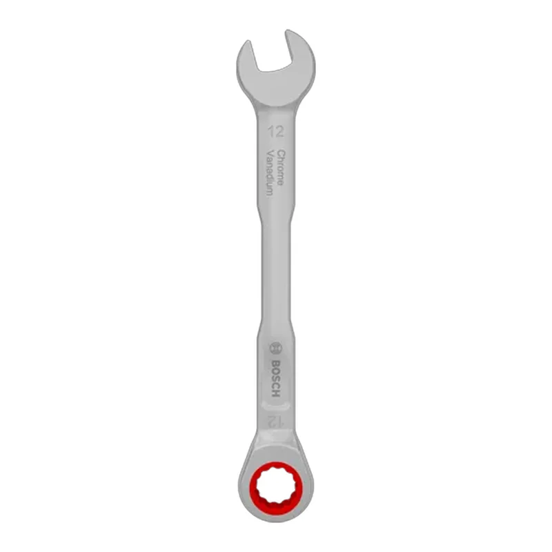 ประแจแหวนฟรีข้างปากตาย 12 มม. BOSCH Ratchet Combination Wrench 12 mm ราคา ฿304