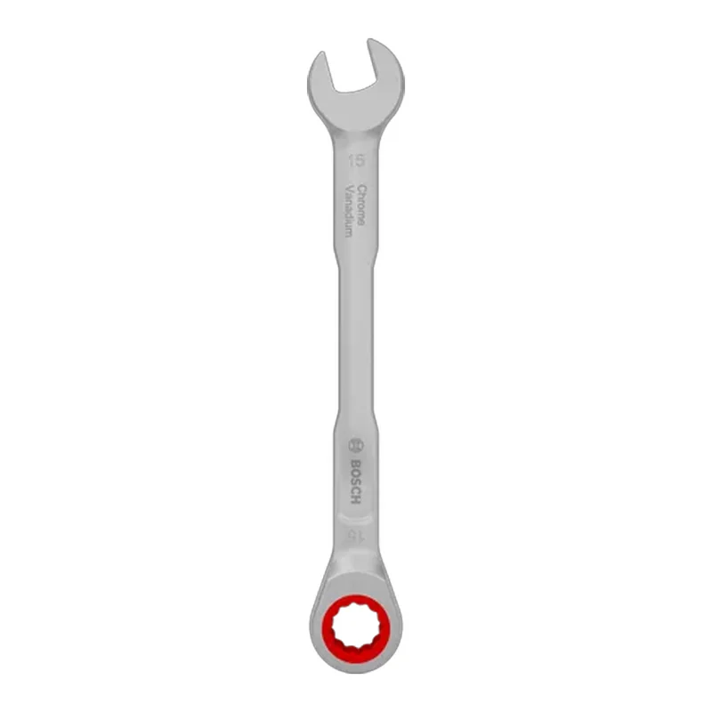 ประแจแหวนฟรีข้างปากตาย 15 มม. BOSCH Ratchet Combination Wrench 15 mm ราคา ฿360