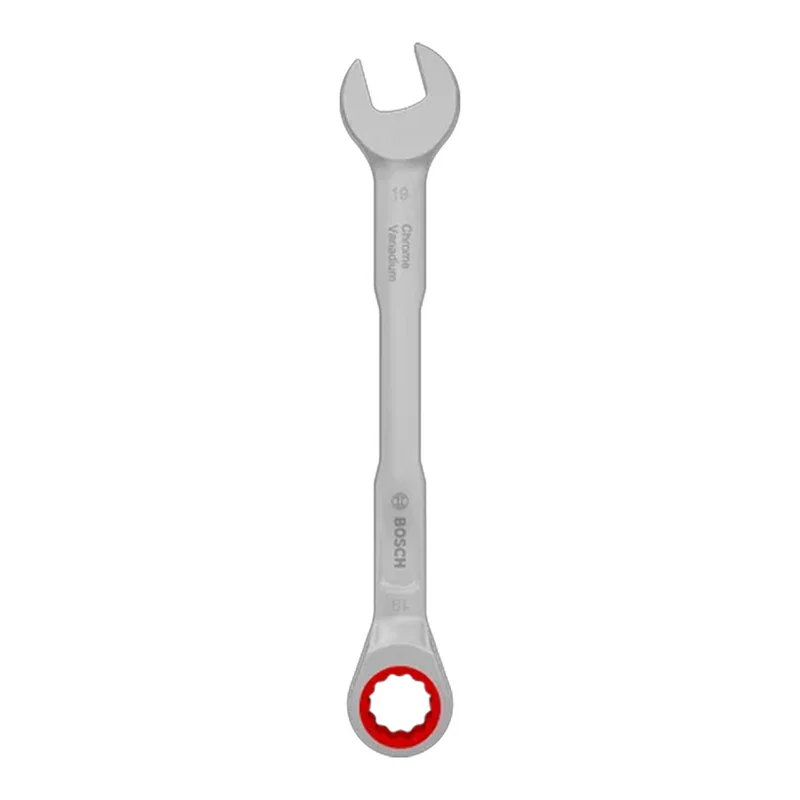 ประแจแหวนฟรีข้างปากตาย 19 มม. BOSCH Ratchet Combination Wrench 19 mm ราคา ฿424