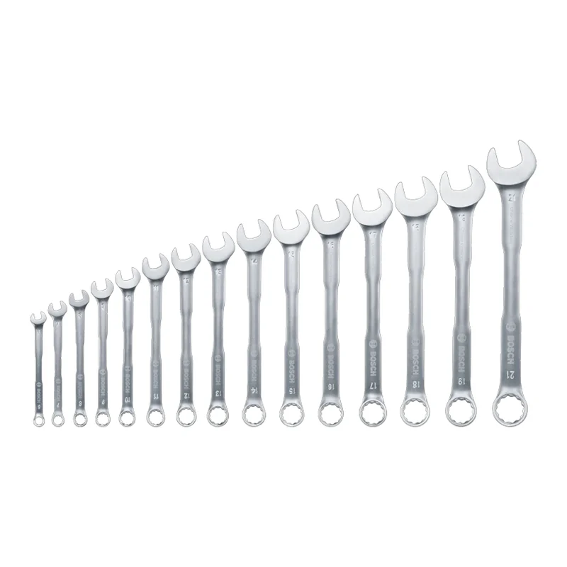 BOSCH Combination Wrench Set (6-21 mm) 15-piece price ฿2,040