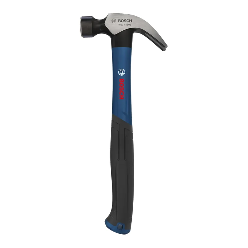 ค้อนหงอน ขนาด 450 กรัม BOSCH Claw Hammer 16oz / 450g Curved ราคา ฿584