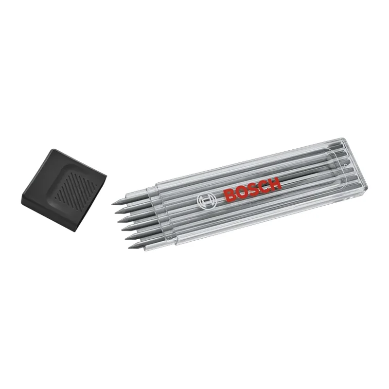 ชุด ดินสอช่าง HB 2.8 mm 6 ชิ้น BOSCH Pencil Leads HB 2.8 mm Refills 6-Piece ราคา ฿112
