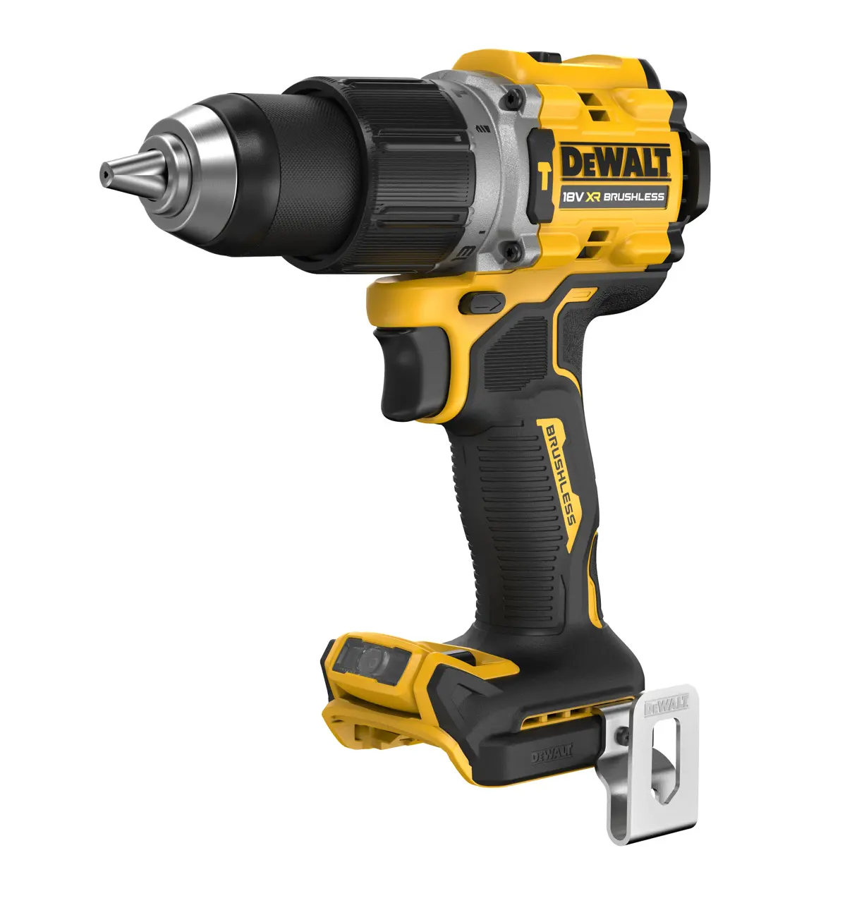 สว่านกระแทก ไร้สาย ไร้แปรงถ่าน 20V Max เครื่องเปล่า DEWALT รุ่น DCD805N-B1 ราคา ฿4,180