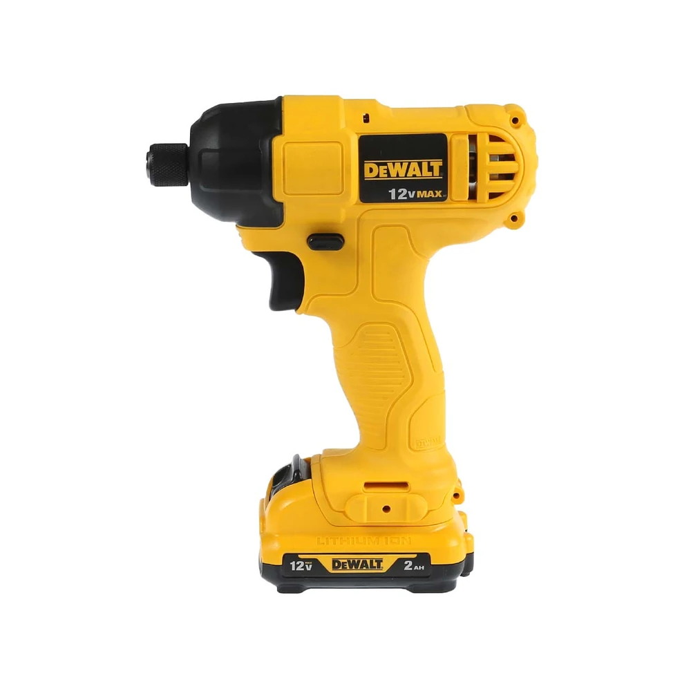 ชุดไขควงไร้สาย ขนาดกระทัดรัด 12V Max แบตเตอรี่ 2.Ah DEWALT รุ่น DCF805D2A-B1 ราคา ฿3,850