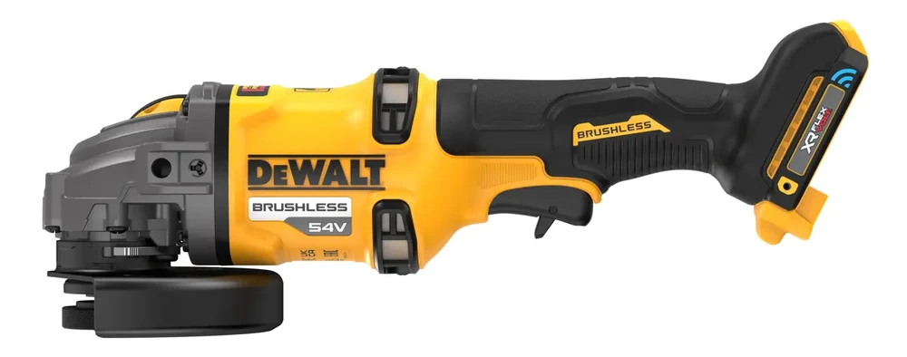 เครื่องเจียรไร้สาย 60V Max พร้อมระบบตรวจจับมือจับข้าง DEWALT รุ่น DCG418SHDN-XJ ราคา ฿6,600