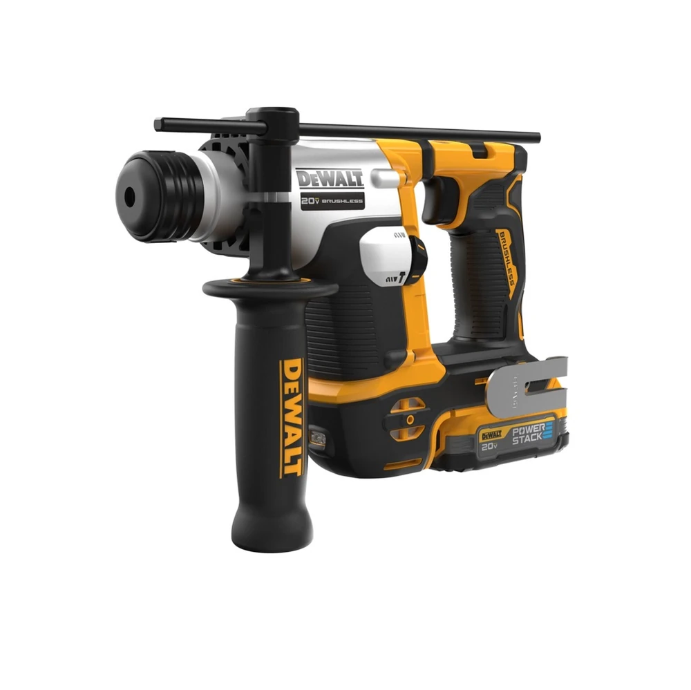 ชุดสว่านโรตารี่ DCH172 20V 16มม.+แบตเตอรี่ Powerstack 1 ชิ้น DEWALT รุ่น DCH172E1T-B1 ราคา ฿8,580