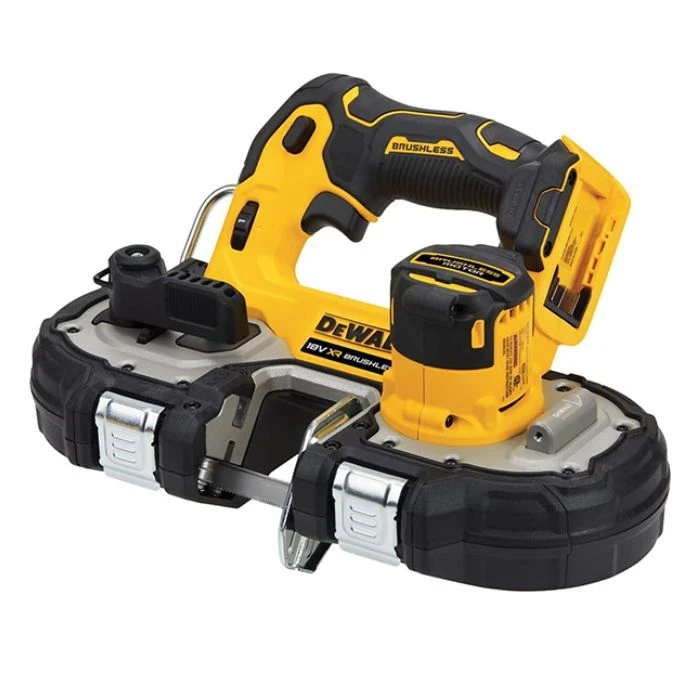 เลื่อยสายพานไร้สายไร้แปรงถ่าน 86 มม. 20V Max (เฉพาะตัวเครื่อง) DEWALT รุ่น DCS378B ราคา ฿10,175