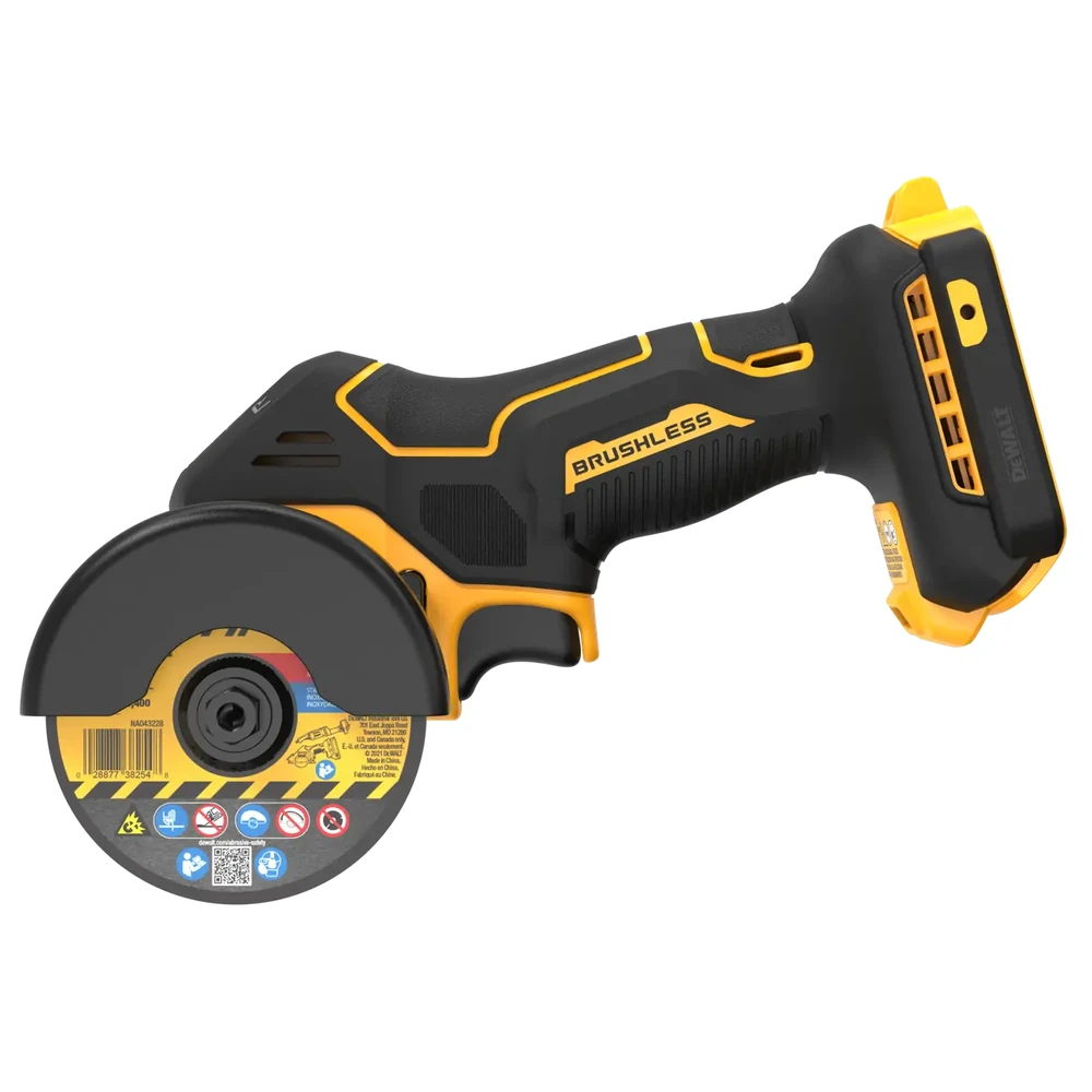 เครื่องตัดกระเบื้องไร้สาย 20V Max ใส่ใบขนาด 3" (เครื่องเปล่า) DEWALT รุ่น DCS438B ราคา ฿4,675