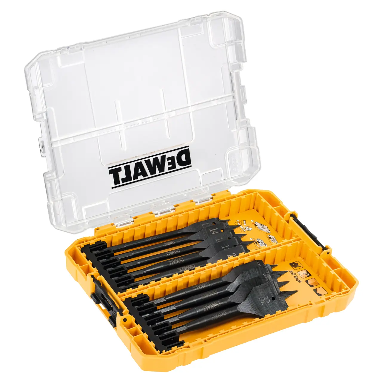 ชุดดอกสว่านเจาะไม้ 9 ชิ้น DEWALT รุ่น DT70751-QZ ราคา ฿1,212