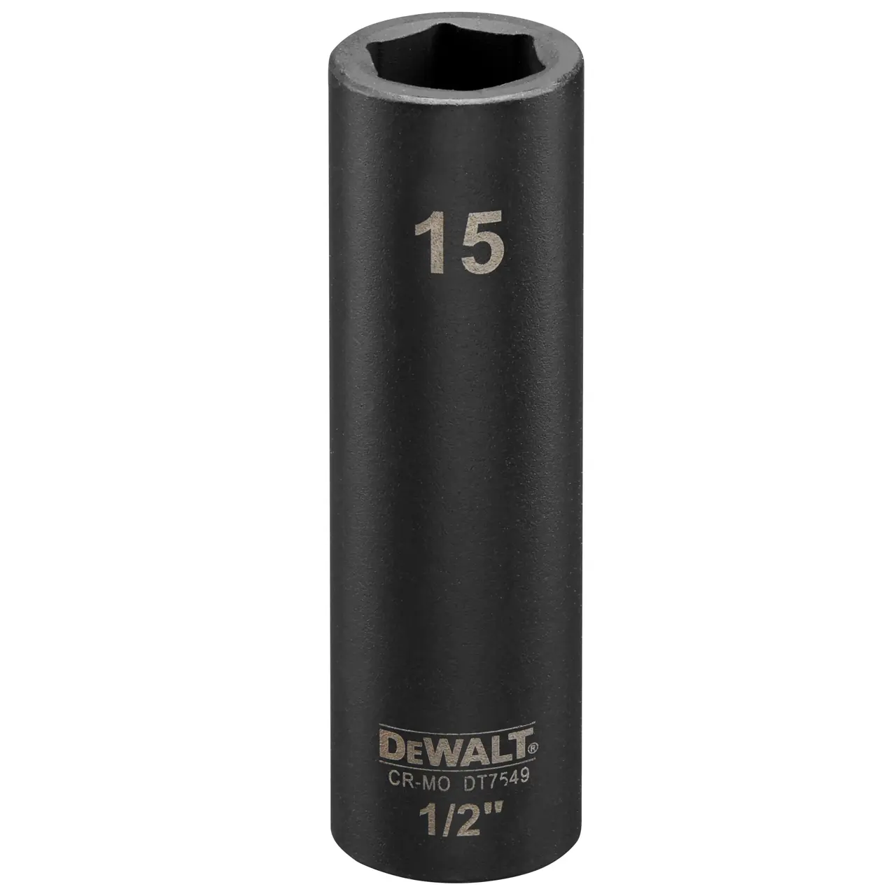 ลูกบ๊อกซ์ 1/2นิ้ว 15 มม. แบบยาว DEWALT รุ่น DT7549-QZ ราคา ฿169.8