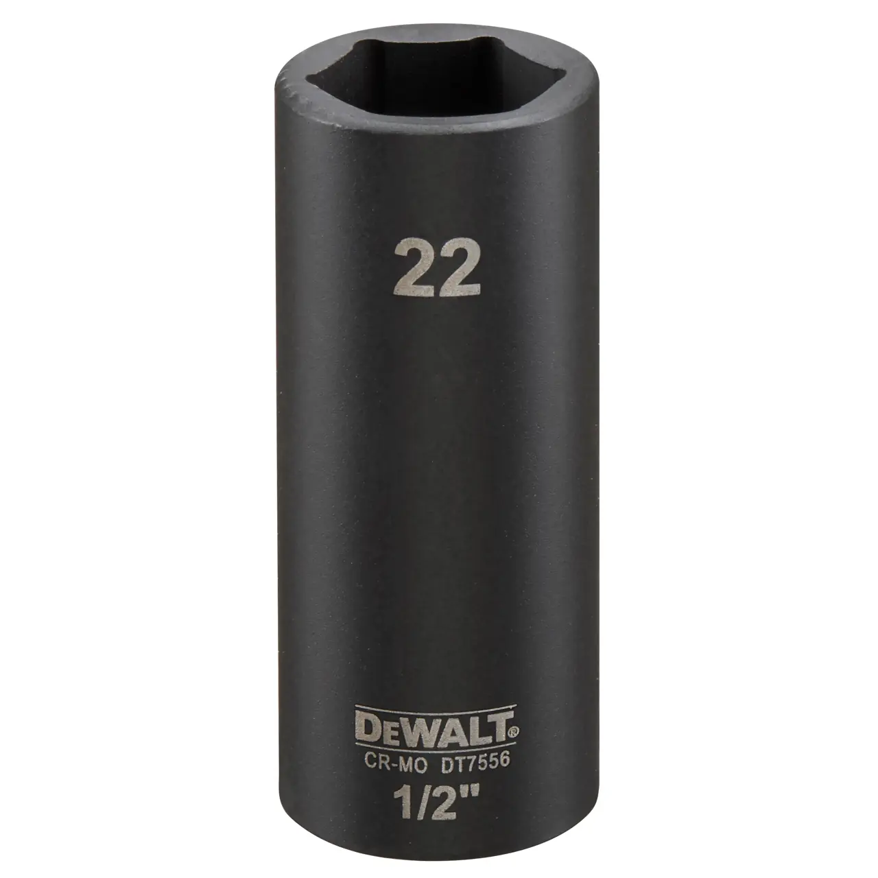 ลูกบ๊อกซ์ 1/2นิ้ว 22 มม. แบบยาว DEWALT รุ่น DT7556-QZ ราคา ฿238.2