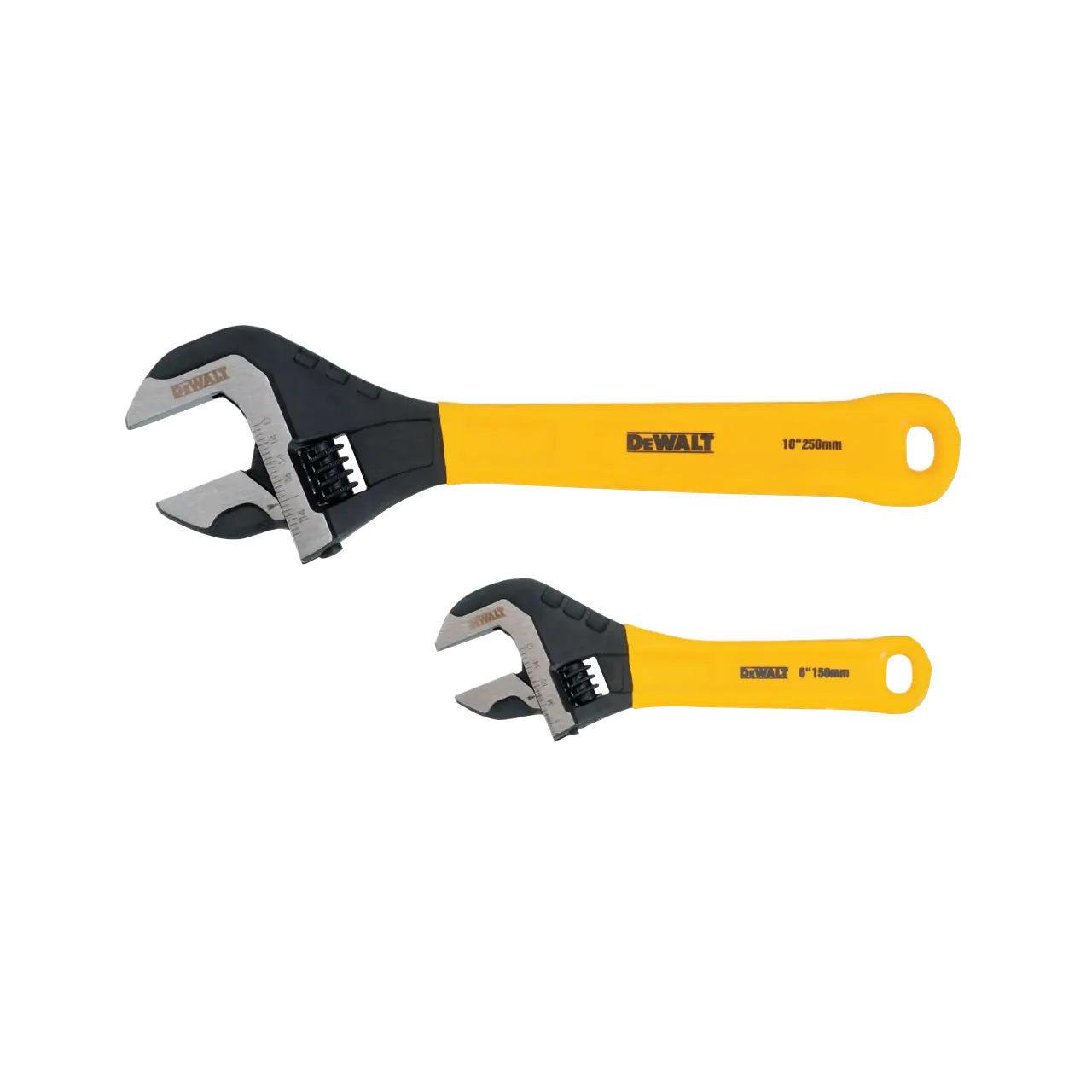 ประแจเลื่อนแบบมีด้ามจับ แพกคู่ (6 นิ้ว+10 นิ้ว) DEWALT รุ่น DWHT75497 ราคา ฿557.4