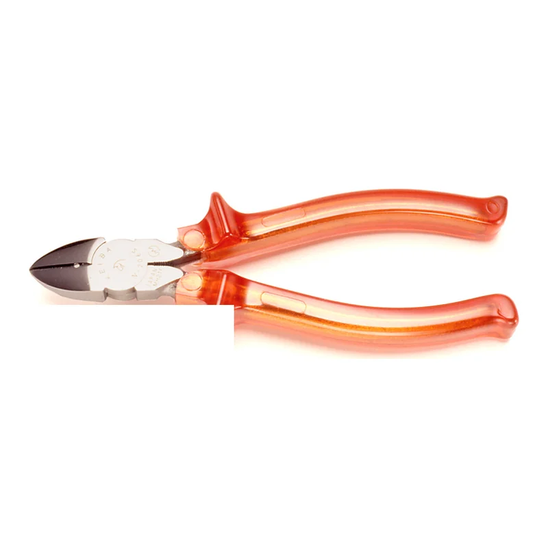 คีมปากเฉียง ด้ามหนา KEIBA N-206 6" (ปัดเงา) ราคา ฿498