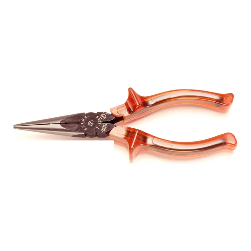คีมปากแหลม ด้ามหนา KEIBA T-308 8" (ปัดเงา) ราคา ฿600