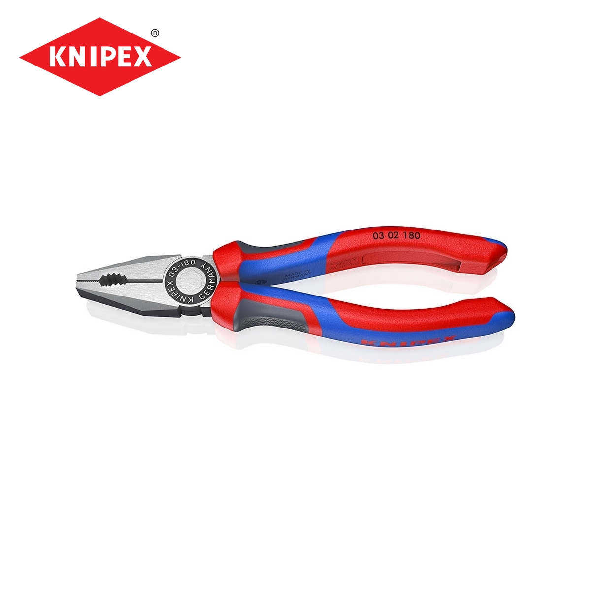 คีมปากจิ้งจก KNIPEX 7" รุ่น 0302180 ราคา ฿744.6