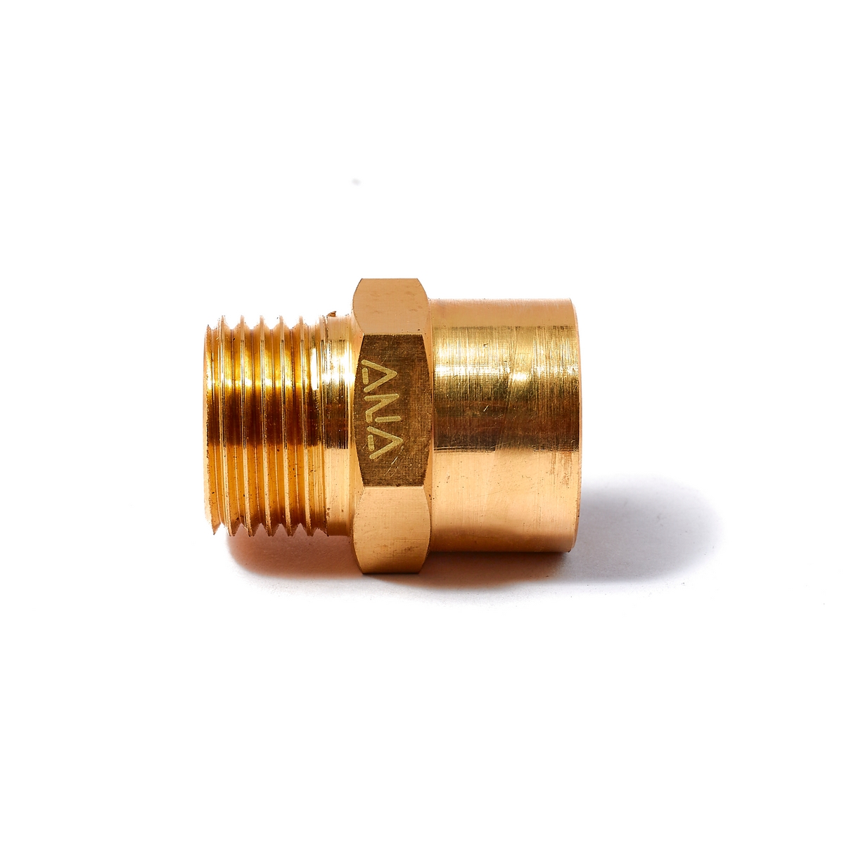 ข้อต่อตรง ผม. หกเหลี่ยม 1/2"X1/2" ANA รูปที่ 2