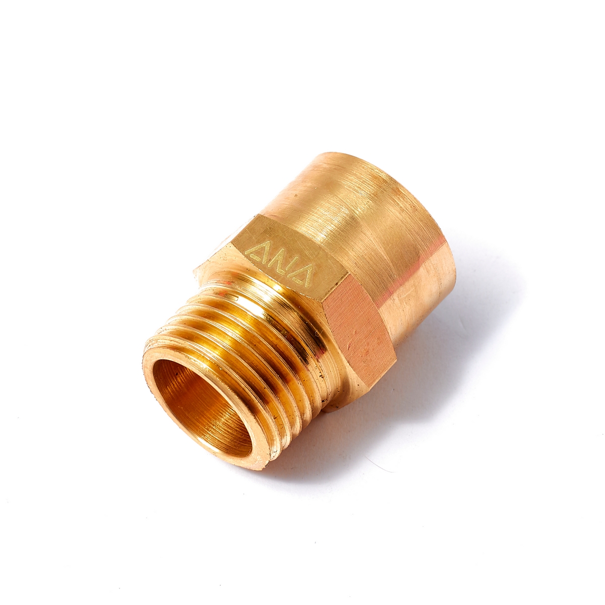 ข้อต่อตรง ผม. หกเหลี่ยม 1/2"X1/2" ANA ราคา ฿38.4
