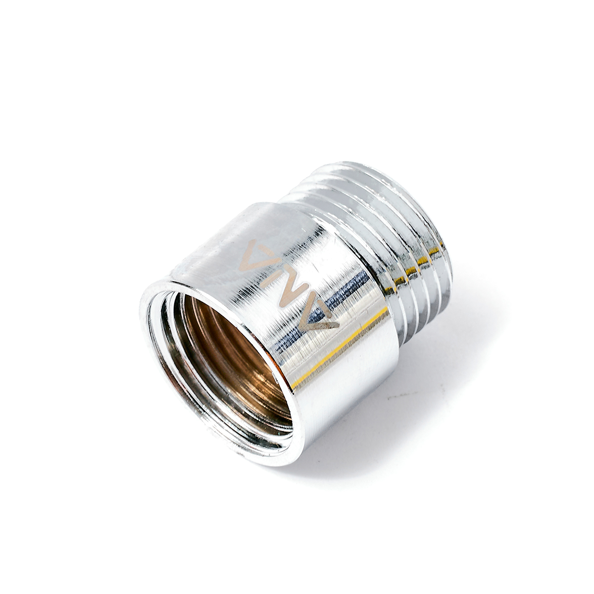 ข้อต่อตรง ผม 1/2"อิตาลี่ชุบโครเมี่ยม ANA ราคา ฿39.6