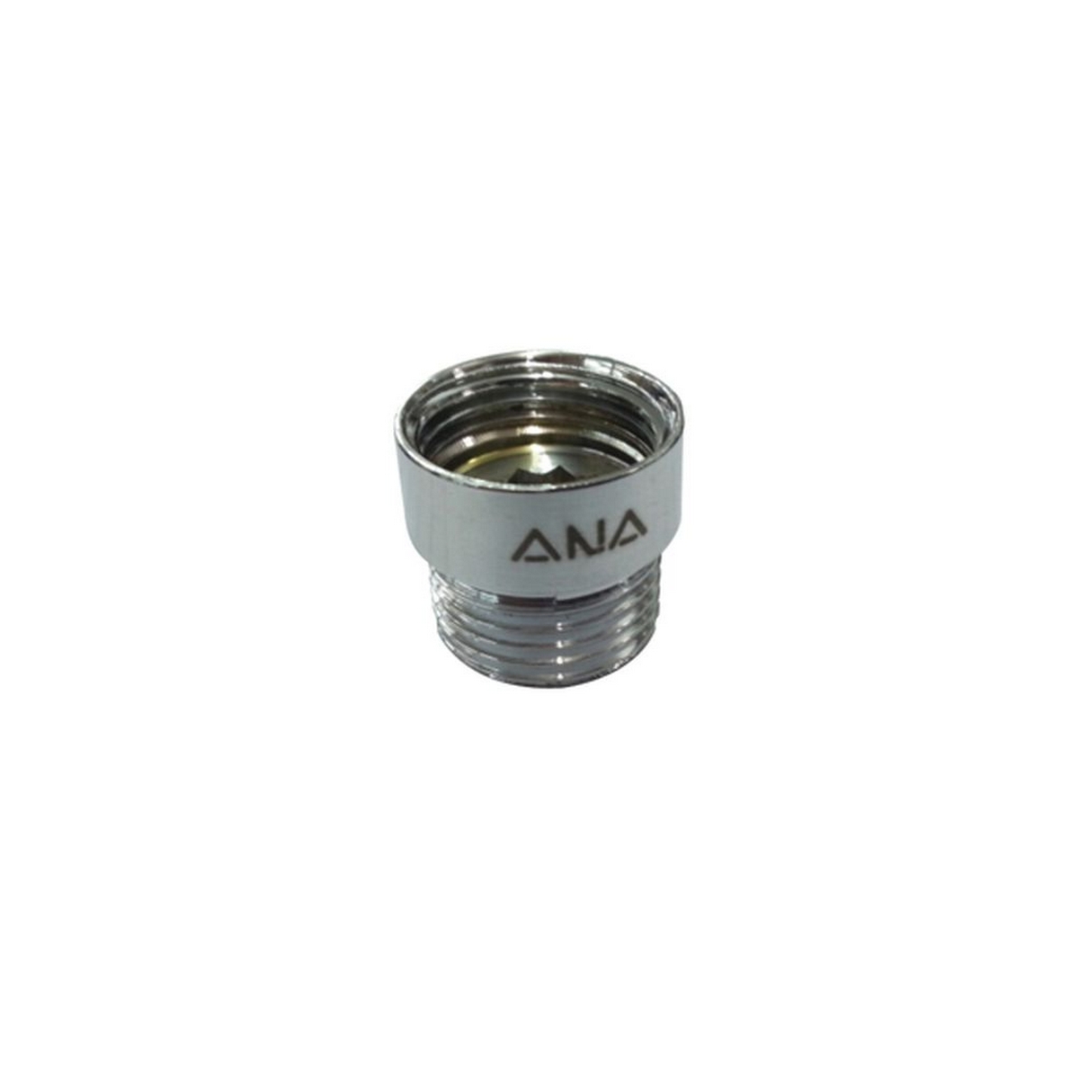 ข้อต่อตรง ผม 1/2"X10มม(ชุบโครเมี่ยม) ANA ราคา ฿37.2