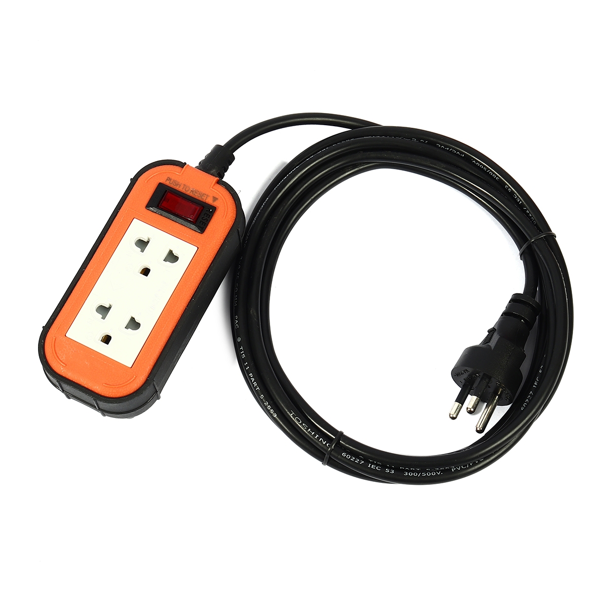ปลั๊กบล็อกVCT3X1.5SQMM(OR/BK) ADSAWIN รุ่น MXC315-5M ราคา ฿378