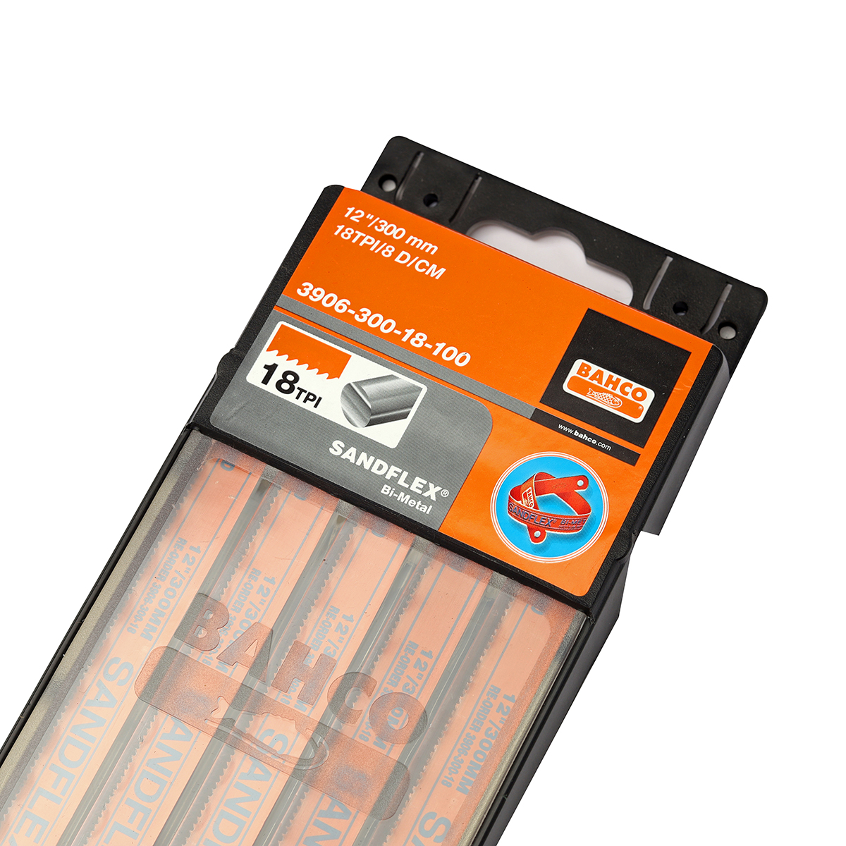 ใบเลื่อย SANDFLEX 12" 18T (100 ใบ/1 กล่อง) BAHCO รุ่น 0060 รูปที่ 2
