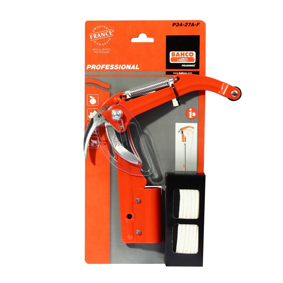 กรรไกรกระตุกเล็ก 30 MM (P34-27A) BAHCO รุ่น 2350 ราคา ฿1,628.4