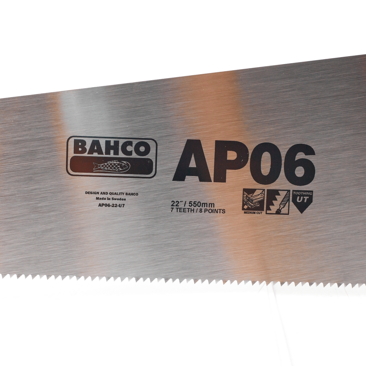 เลื่อยมือเอเชีย 22" แบบเจียร(AP06-22-U7) BAHCO รุ่น 2560 รูปที่ 2