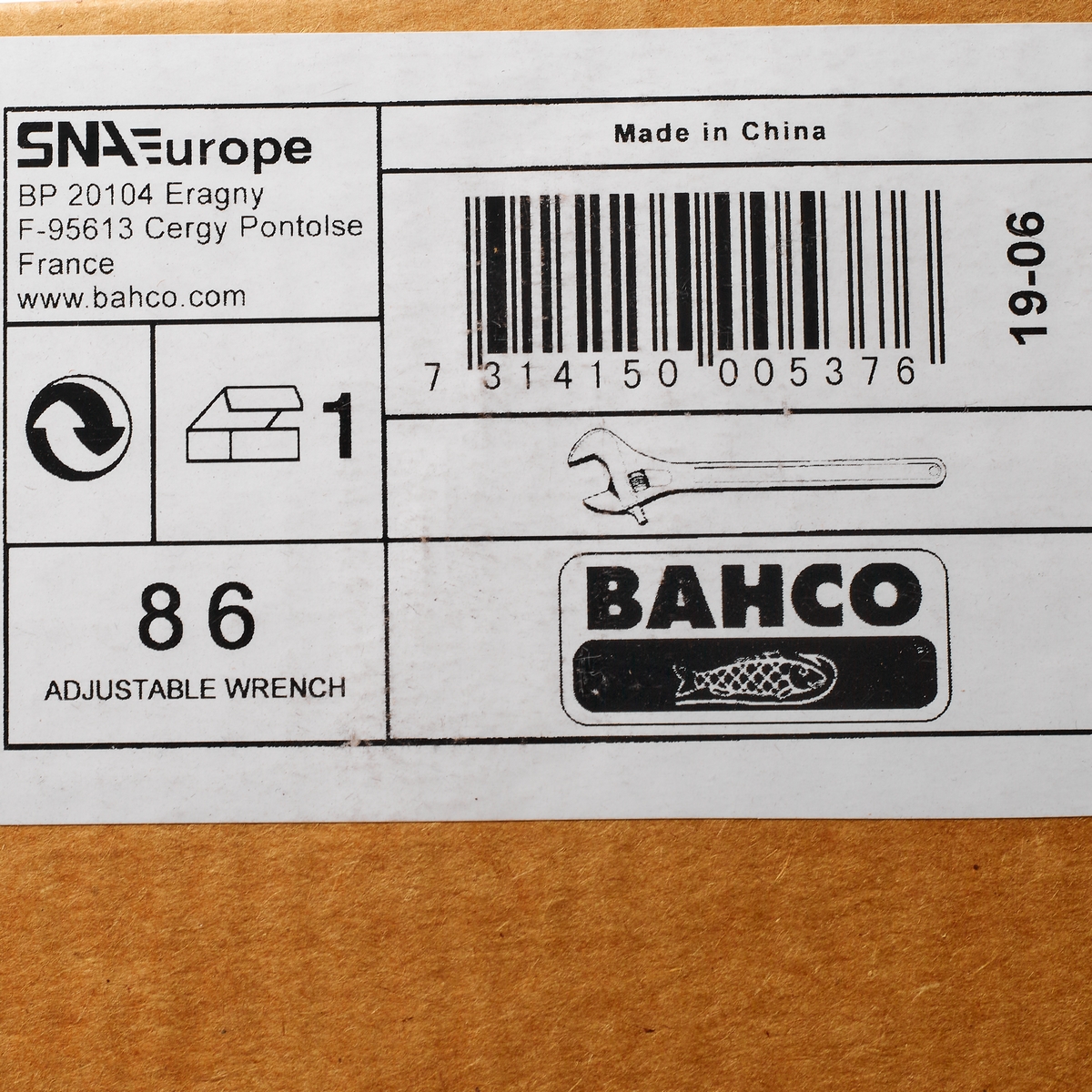 ประแจเลื่อน 24" (86) BAHCO รุ่น 3424 รูปที่ 4