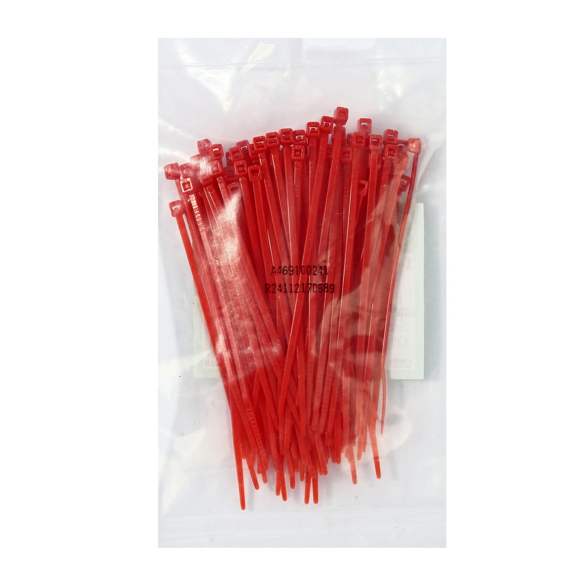 เคเบิ้ลไทร์ 4" แดง(100 เส้น) CT100RD-2C BANDEX รุ่น 0210 รูปที่ 2