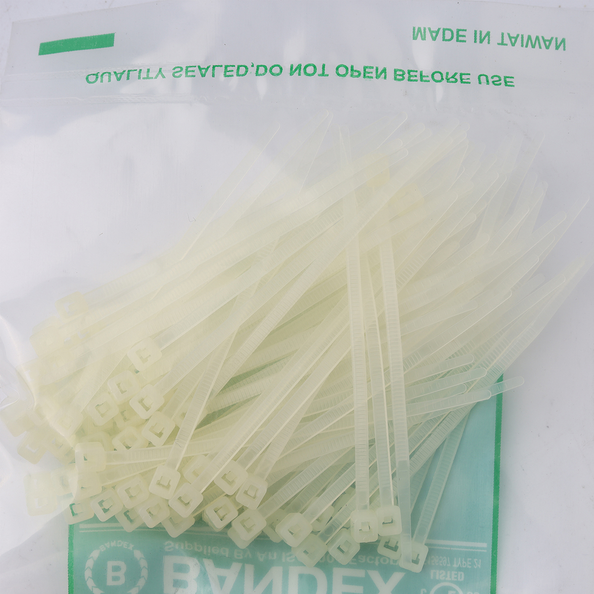 เคเบิ้ลไทร์ 4 3/4" ขาว(100 เส้น) CT-120-2C BANDEX รุ่น CT120-2C รูปที่ 2