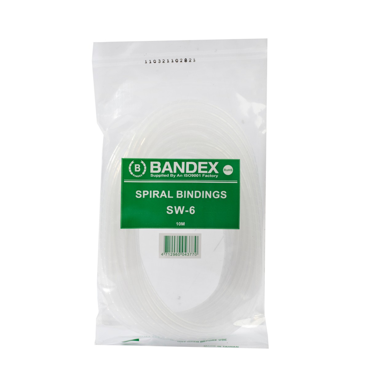 ไส้ไก่ พันสายไฟ 10 เมตร(สีขาว-ใส) SW-06 BANDEX รุ่น SW06 ราคา ฿57.6