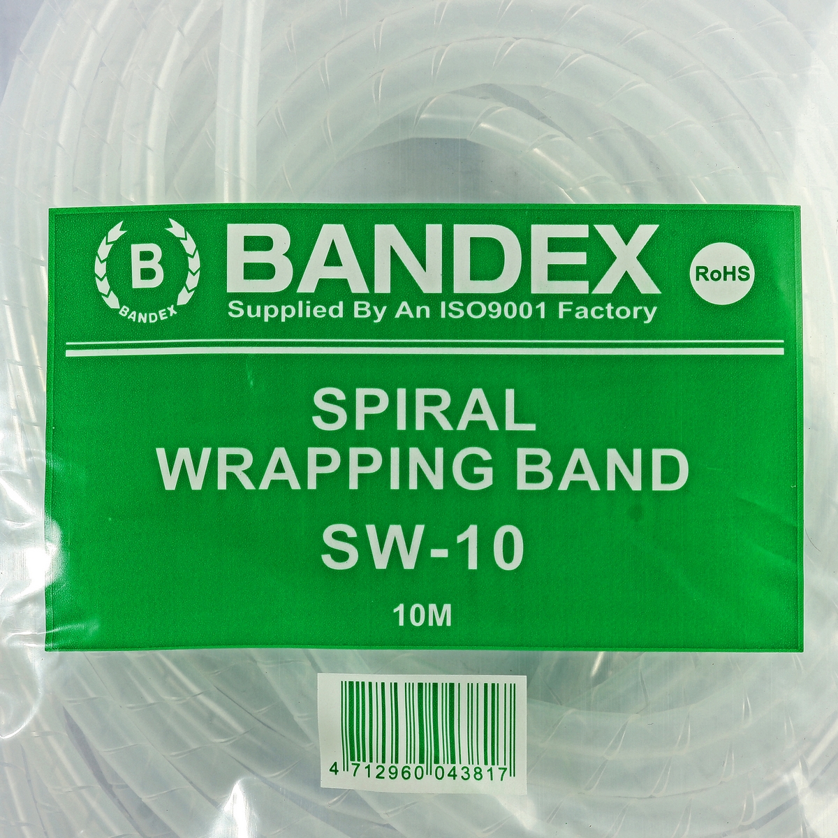 ไส้ไก่ พันสายไฟ 10 เมตร(สีขาว-ใส) SW-10 BANDEX รุ่น SW10 รูปที่ 3