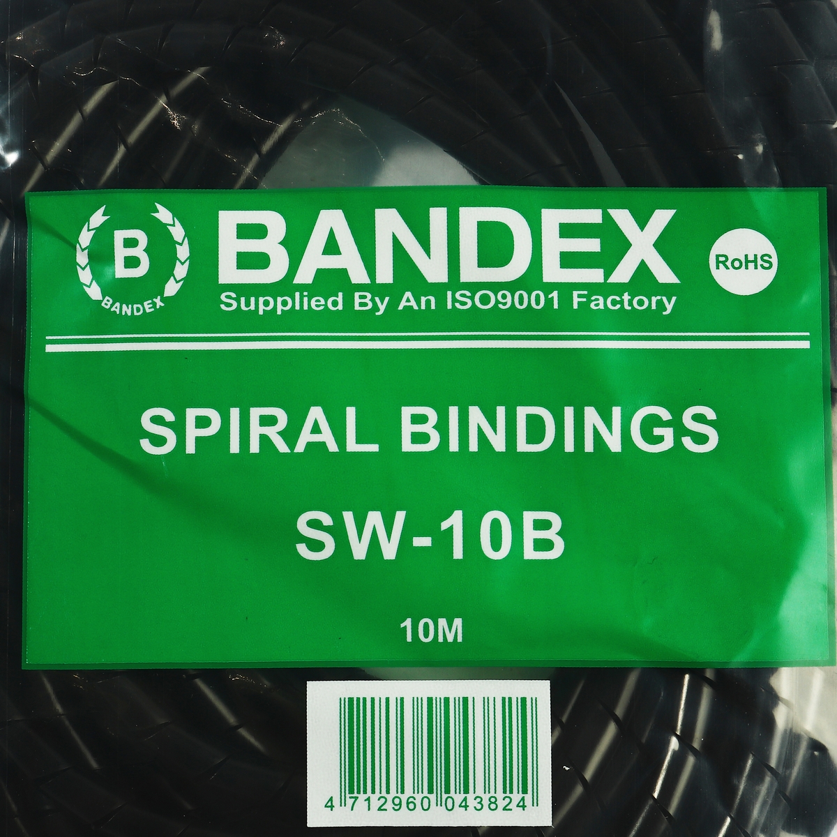 ไส้ไก่ พันสายไฟ 10 เมตร(สีดำ) SW-10B BANDEX รุ่น SW10B รูปที่ 3