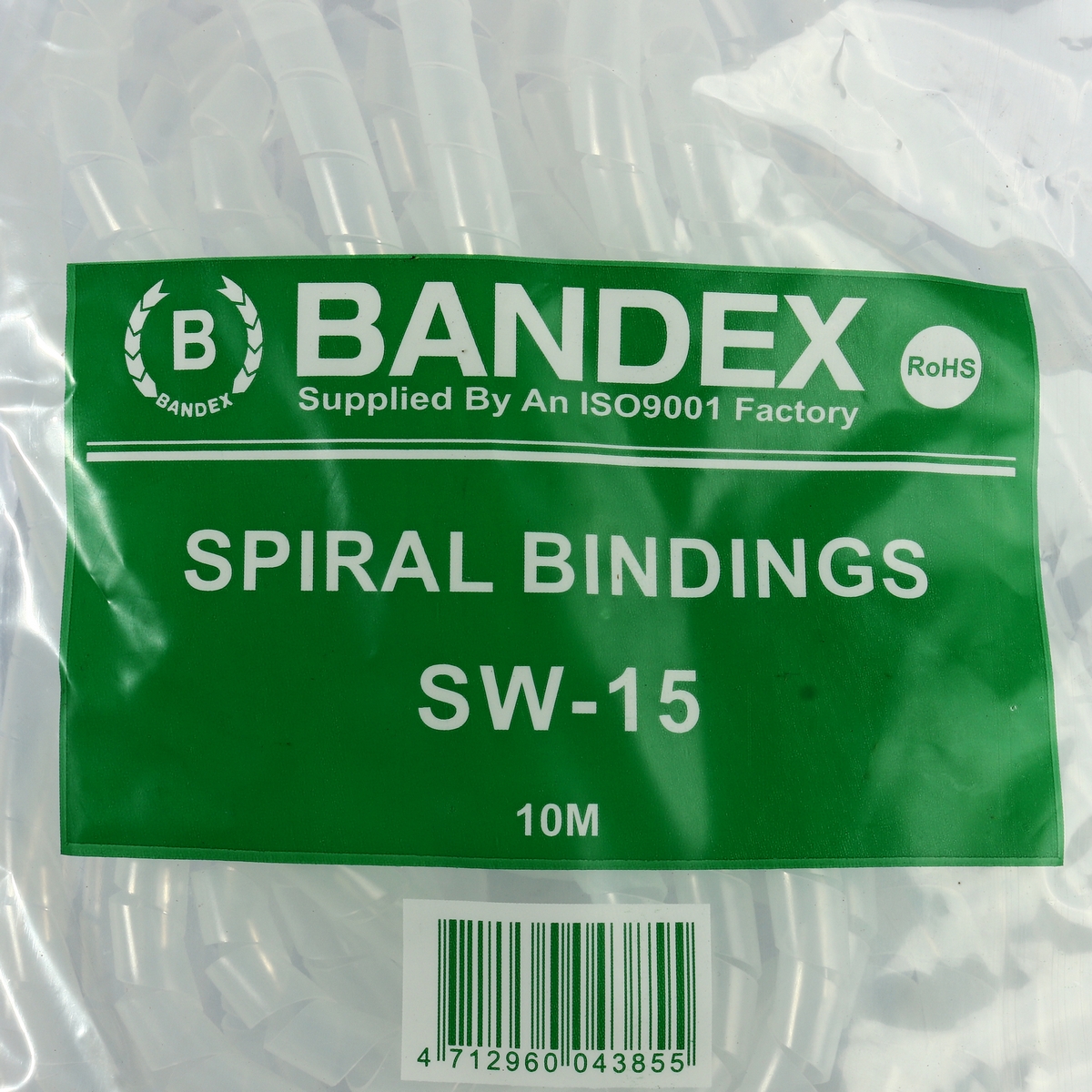 ไส้ไก่ พันสายไฟ 10 เมตร(สีขาว-ใส) SW-15 BANDEX รุ่น SW15 รูปที่ 3