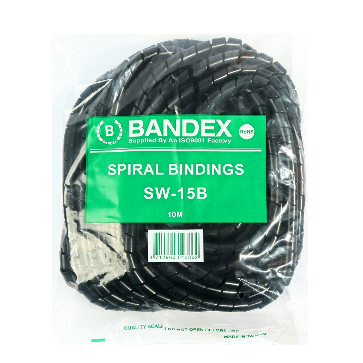 ไส้ไก่ พันสายไฟ 10 เมตร(สีดำ) SW-15B BANDEX รุ่น SW15B ราคา ฿146.4