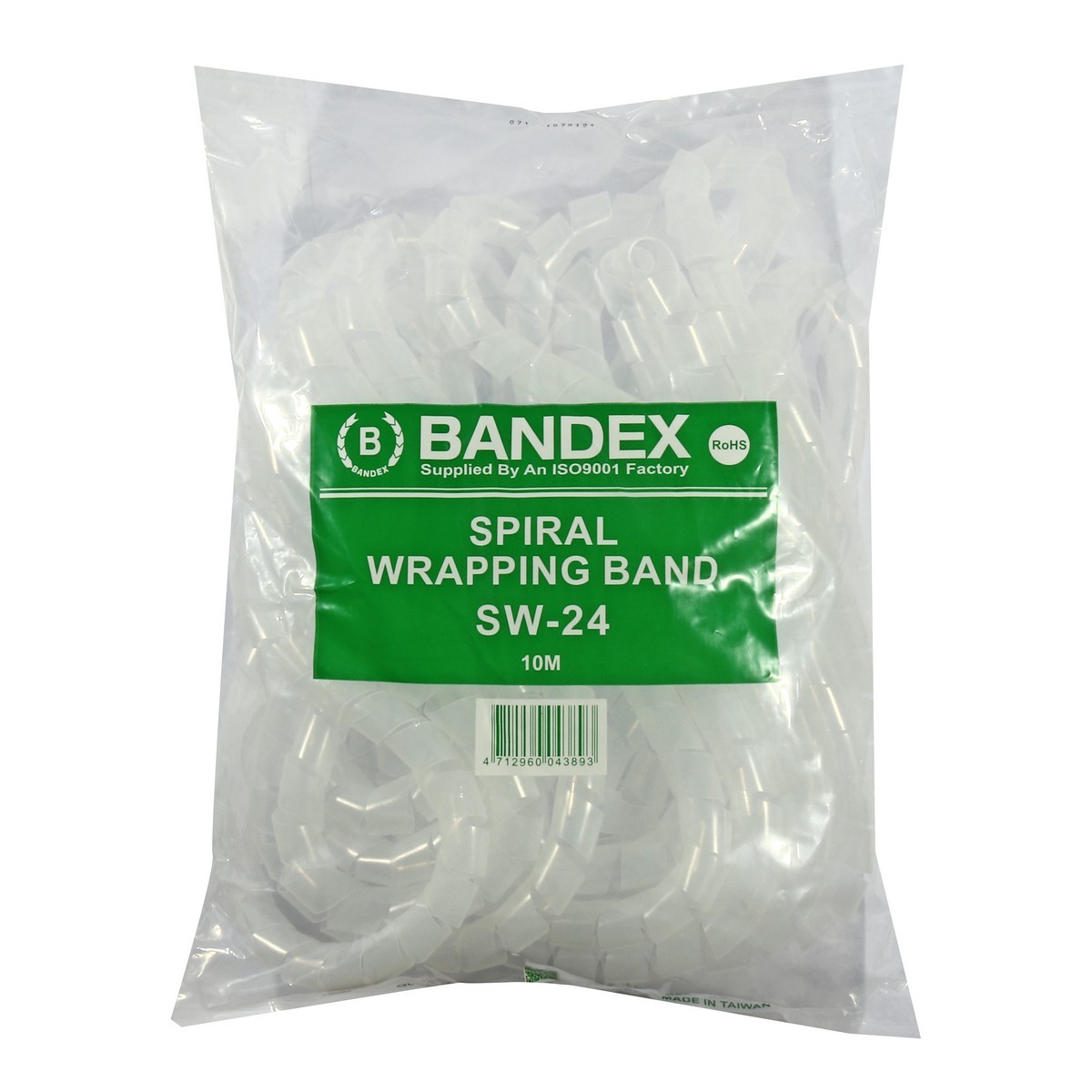 ไส้ไก่ พันสายไฟ 10 เมตร(สีขาว-ใส) SW-24 BANDEX รุ่น SW24 ราคา ฿194.4