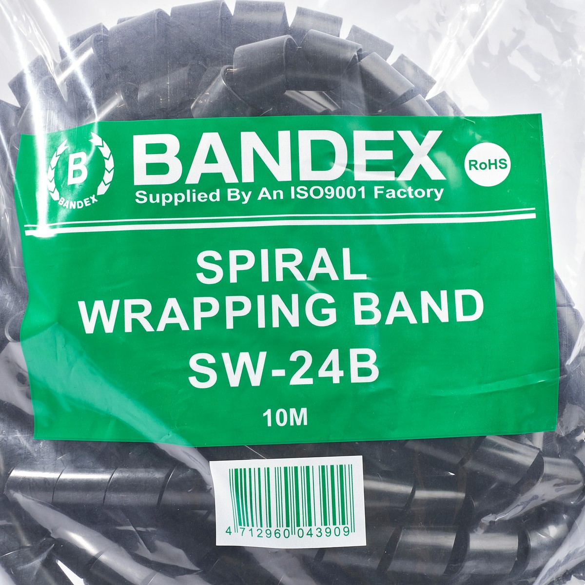 ไส้ไก่ พันสายไฟ 10 เมตร(สีดำ) SW-24B BANDEX รุ่น SW24B รูปที่ 3