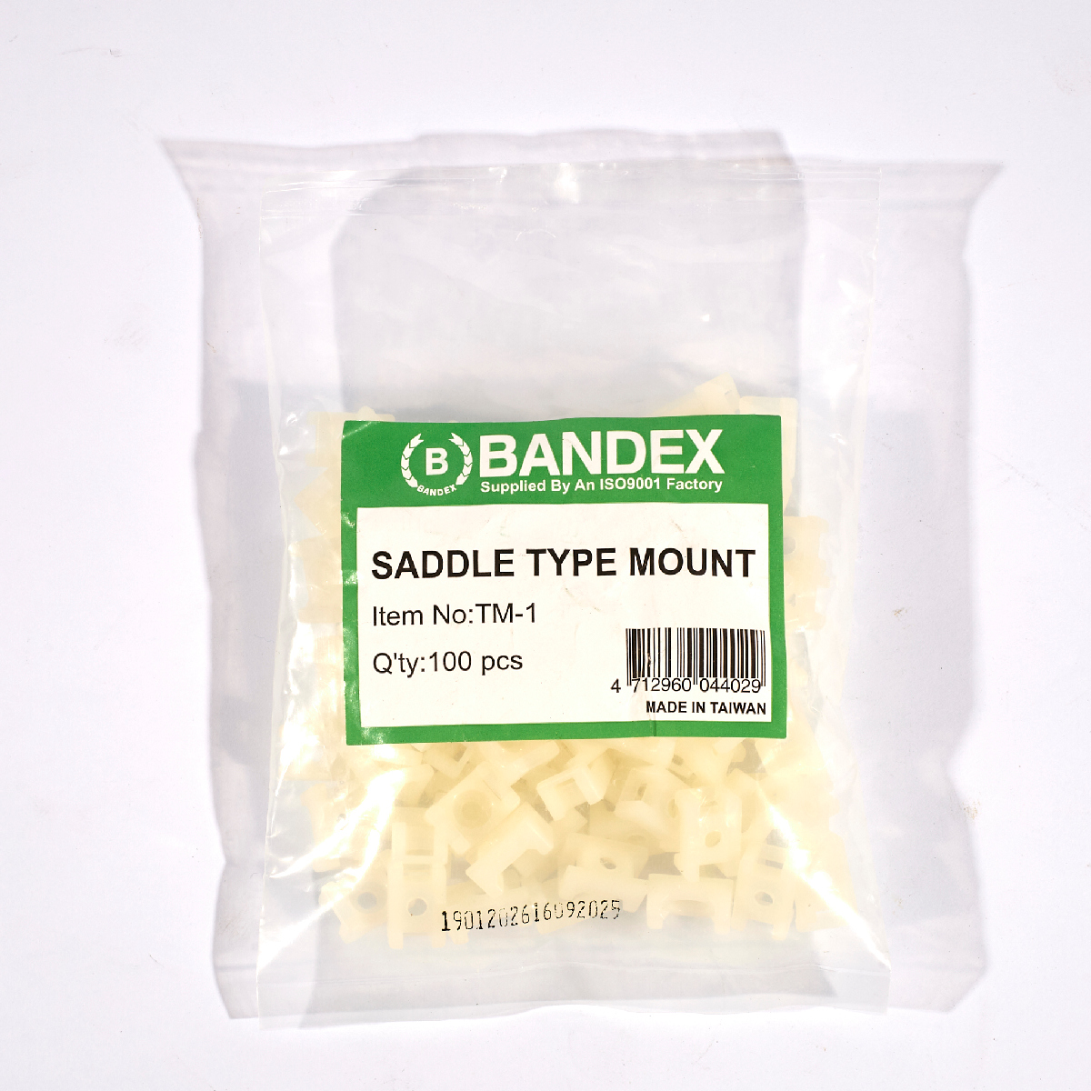 แป้นยึดสกรู (100PCS) TM-1 BANDEX รุ่น TM1 ราคา ฿144