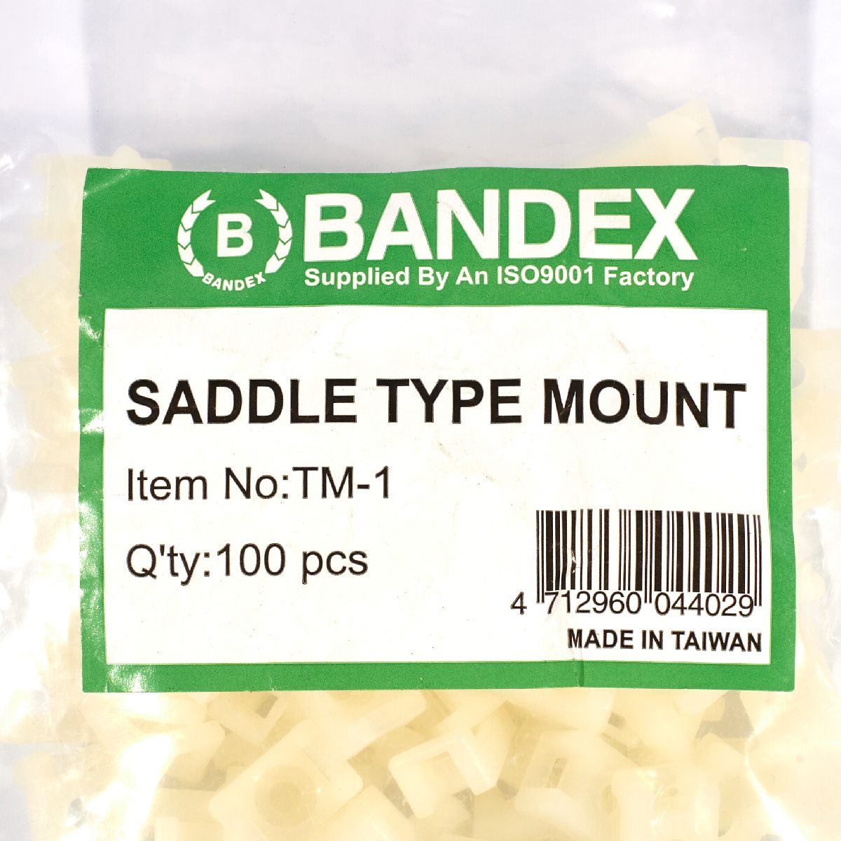 แป้นยึดสกรู (100PCS) TM-1 BANDEX รุ่น TM1 รูปที่ 2