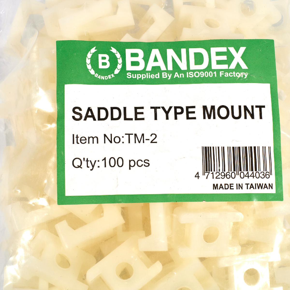 แป้นยึดสกรู (100PCS) TM-2 BANDEX รุ่น TM2 รูปที่ 2