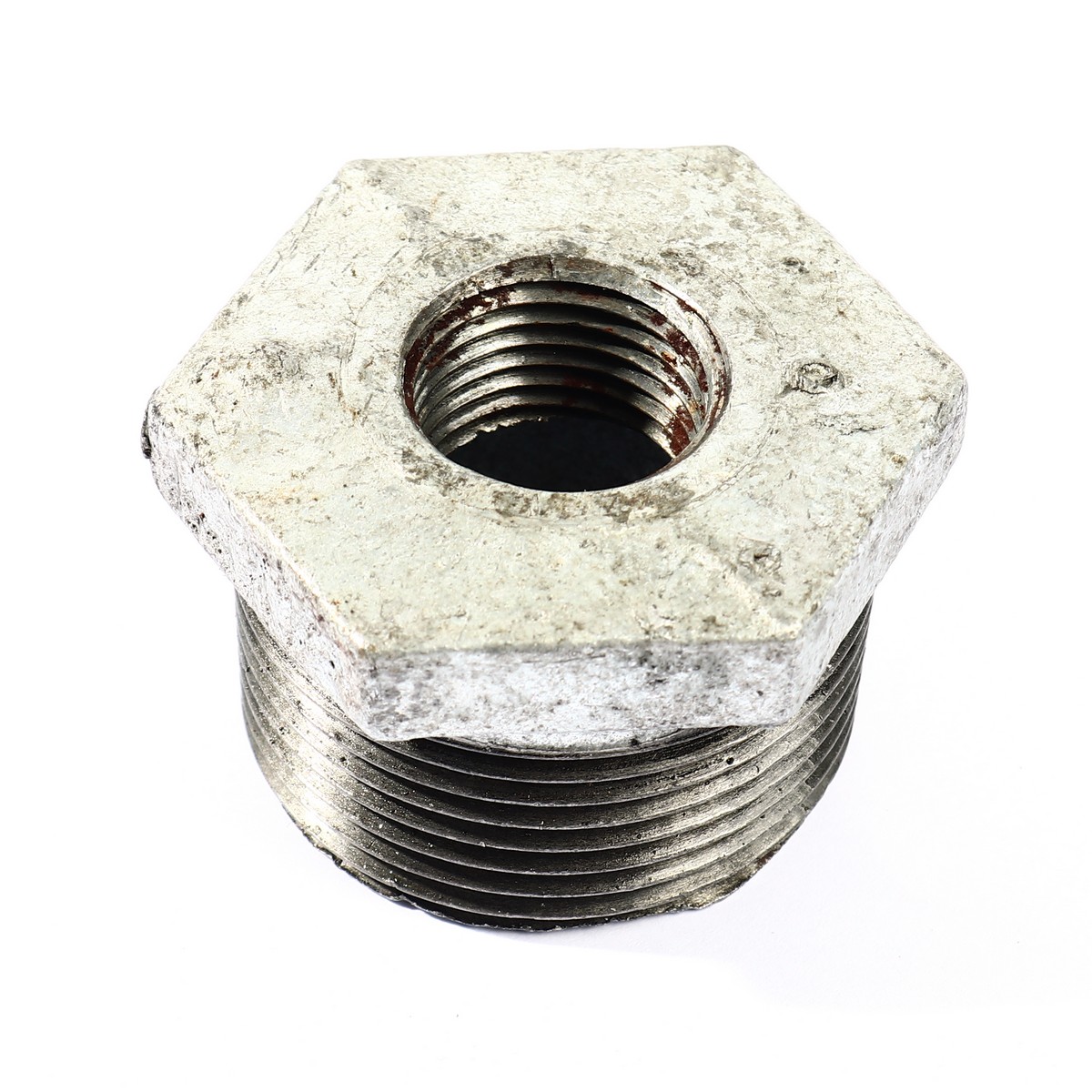 ข้อลดเหลี่ยมเหล็ก 1.1/4"X1/2" BC รูปที่ 2