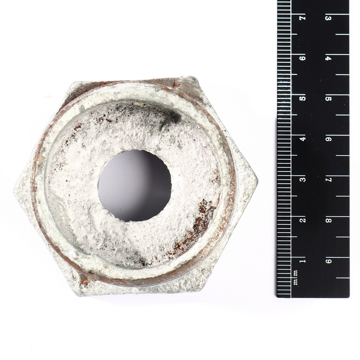 ข้อลดเหลี่ยมเหล็ก 1.1/2"X1/2" BC รูปที่ 3