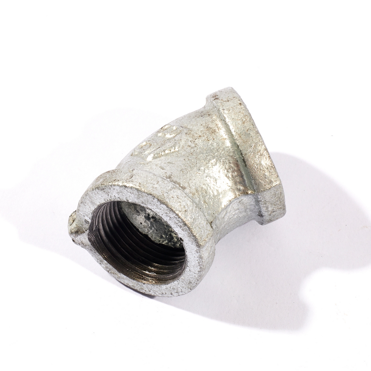 ข้องอเหล็ก 45 องศา มม. 3/4" BC รูปที่ 3
