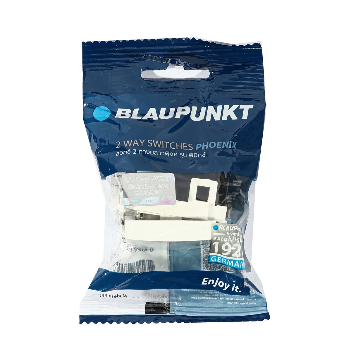 สวิตช์สองทางใหญ่ 1.5 ช่อง BLAUPUNKT รุ่น BP-2G-2W รูปที่ 2
