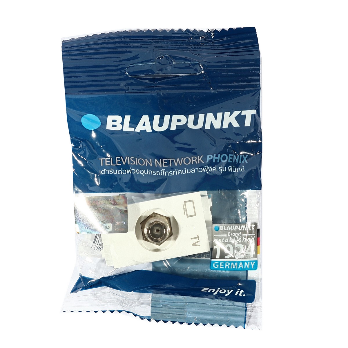 เต้ารับ ทีวี แบบสาย RG6 BP-TVNS BLAUPUNKT รูปที่ 2